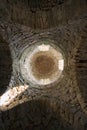 The monastery stone ceiling