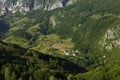 The monastery from Sub Piatra village, Salciua commune, Alba County, Transylvania, Romania. Royalty Free Stock Photo