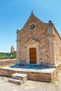 Monastery of Toplou near Vai beach, Royalty Free Stock Photo