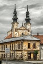 Monastery in town Podolinec, Slovakia Royalty Free Stock Photo