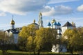 Monastery Trinity-St. Sergey lavra, Russia Royalty Free Stock Photo