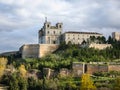 Monastery at Ucles, Castilla la Mancha, Spain Royalty Free Stock Photo
