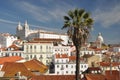 Monastery view lisbon Royalty Free Stock Photo