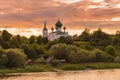 Monastery in the village of Staraya Ladoga - Leningrad region Russia