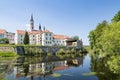 Monastery at Vyssi Brod, Czech Republic Royalty Free Stock Photo