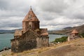 The monastic complex of Sevanavank on lake Sevan. Sevan peninsula. Gegharkunik province. Armenia