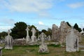 Monastic ruins, Clonmacnoise, Ireland