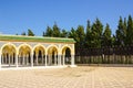 Monastir, Tunisia, Africa - July, 2012: Habib Bourguiba mausoleum is a monumental grave in Monastir