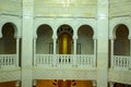 Monastir, Tunisia, Africa - July, 2012: Inside the mausoleum of Habib Bourguiba. Internal gallery in the mausoleum Royalty Free Stock Photo