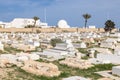 Graveyard in the Medina of Monastir Royalty Free Stock Photo