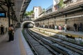 Monastiraki metro station platform in Athens