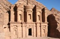 The Monastry, great holy monument digged in the stone, Petra, Jordan