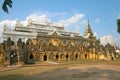 Monastry Maha Aungmye Bonzan in Ava, Myanmar Royalty Free Stock Photo