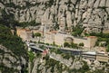 Monastry at Monserrat Royalty Free Stock Photo