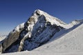 Monch mountain Royalty Free Stock Photo