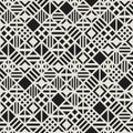 Monchrome seamless pattern Royalty Free Stock Photo