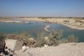 The Mond river in Bushehr province near the Persian Gulf, Iran Royalty Free Stock Photo