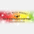 Monday background Royalty Free Stock Photo