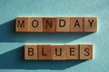 Monday Blues,  start of the working week Royalty Free Stock Photo