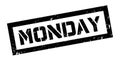 Monday rubber stamp