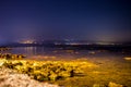 Mondello by night Royalty Free Stock Photo