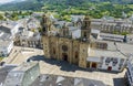 Mondonedo Lugo Cathedral Basilica, Spain Royalty Free Stock Photo