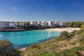 Mondrago beach in Mallorca island Spain Royalty Free Stock Photo