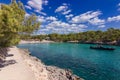 Mondrago beach in Mallorca island Spain Royalty Free Stock Photo