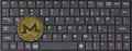 Monero keyboard