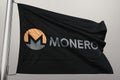 Monero XMR crypto network Royalty Free Stock Photo