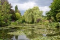 Monet garden, Giverny, France Royalty Free Stock Photo