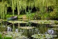 Monet`s Gardens and House at Giverny, Normandy, France Royalty Free Stock Photo