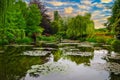 Monet Waterlilies Garden Giverny France Royalty Free Stock Photo