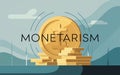 Monetarism Royalty Free Stock Photo