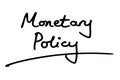 Monetary Policy Royalty Free Stock Photo