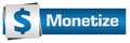 Monetize Blue Grey Horizontal