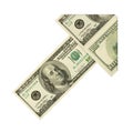 Money arrow Royalty Free Stock Photo