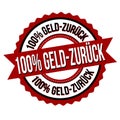 100% money back on german language label or sticker