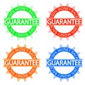 Money back guarantee badge Royalty Free Stock Photo