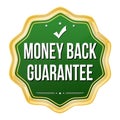 Money back guarantee badge Royalty Free Stock Photo