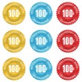 Money Back Guarantee Seal Royalty Free Stock Photo