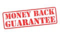 MONEY BACK GUARANTEE Stamp Royalty Free Stock Photo