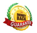 Money Back Guaranteed Label