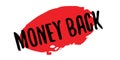 Money Back rubber stamp Royalty Free Stock Photo