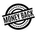 Money Back rubber stamp Royalty Free Stock Photo