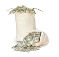 Money bag Royalty Free Stock Photo