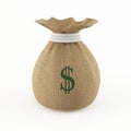 Money bag Royalty Free Stock Photo