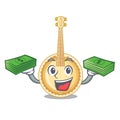 With money bag banjo was isolated from the character