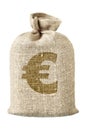 Money-bag with euro symbol