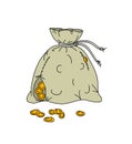 Money bag Royalty Free Stock Photo